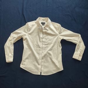 Liz Claiborne white button down shirt